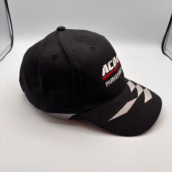 AC Delco Parker Battery Inc. Checkered Print Embroidered Parts Express Hat - Picture 3 of 7